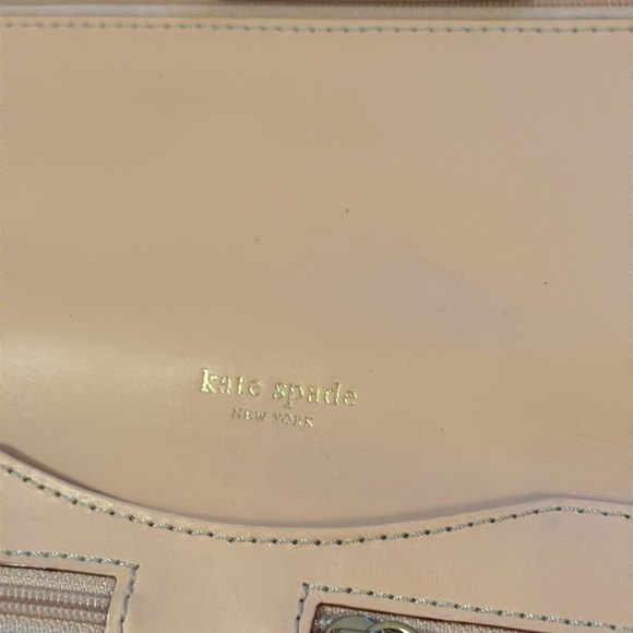 💜♠️💜KATE SPADE💜♠️💜Deep Purple Croc Embossed Clutch/NWOT - Picture 7 of 8